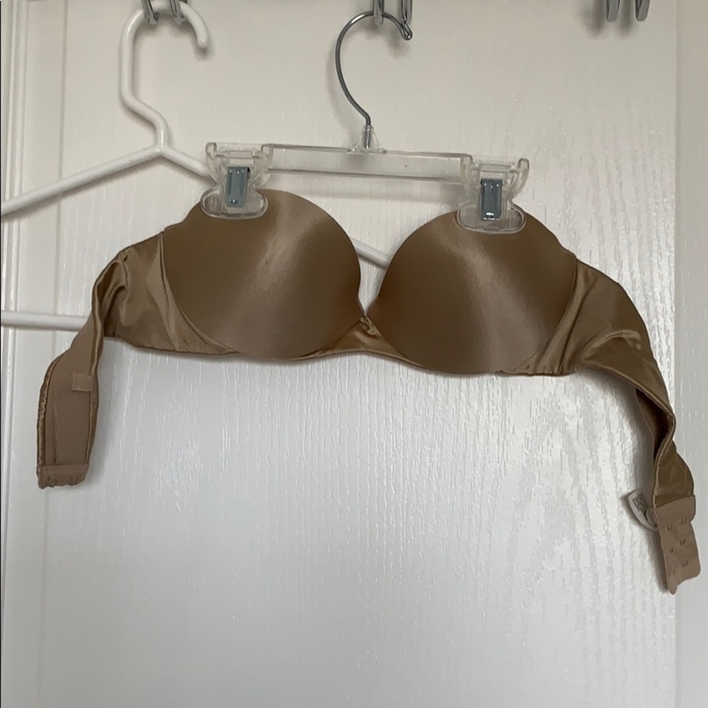 Strapless bra